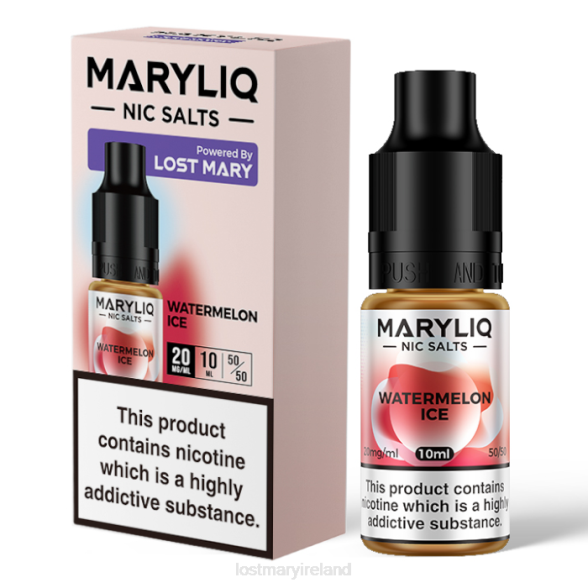 LOST MARY flavours Ireland Z4LH220 LOST MARY MARYLIQ Nic Salts - 10ml Watermelon