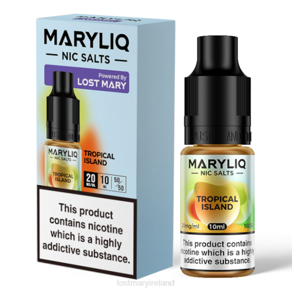 LOST MARY vape Ireland Z4LH218 LOST MARY MARYLIQ Nic Salts - 10ml Tropical