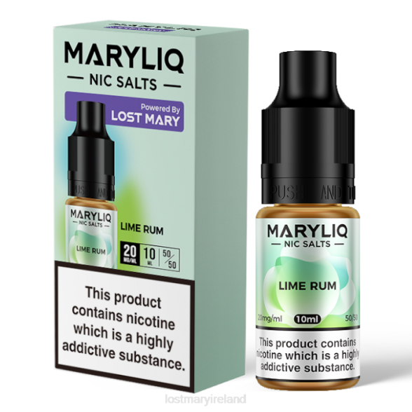 LOST MARY vape flavours Z4LH212 LOST MARY MARYLIQ Nic Salts - 10ml Lime