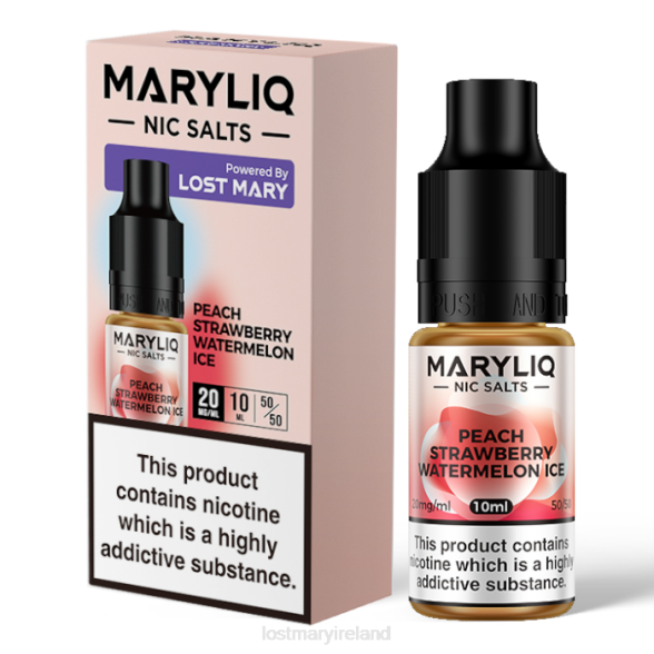 LOST MARY vape juice Z4LH213 LOST MARY MARYLIQ Nic Salts - 10ml Peach