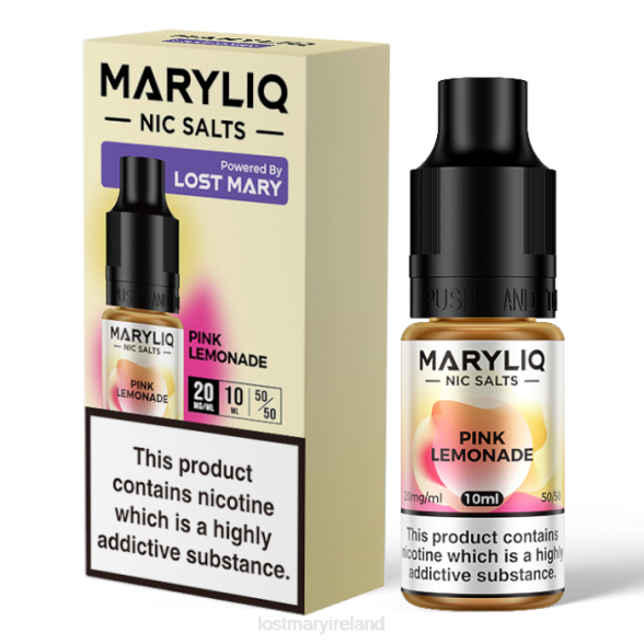 LOST MARY vape sale Z4LH215 LOST MARY MARYLIQ Nic Salts - 10ml Pink