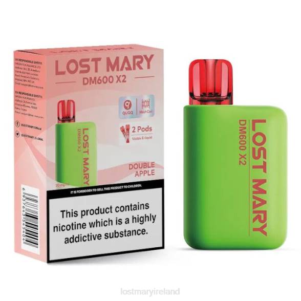 LOST MARY online Z4LH191 LOST MARY DM600 X2 Disposable Vape Double Apple